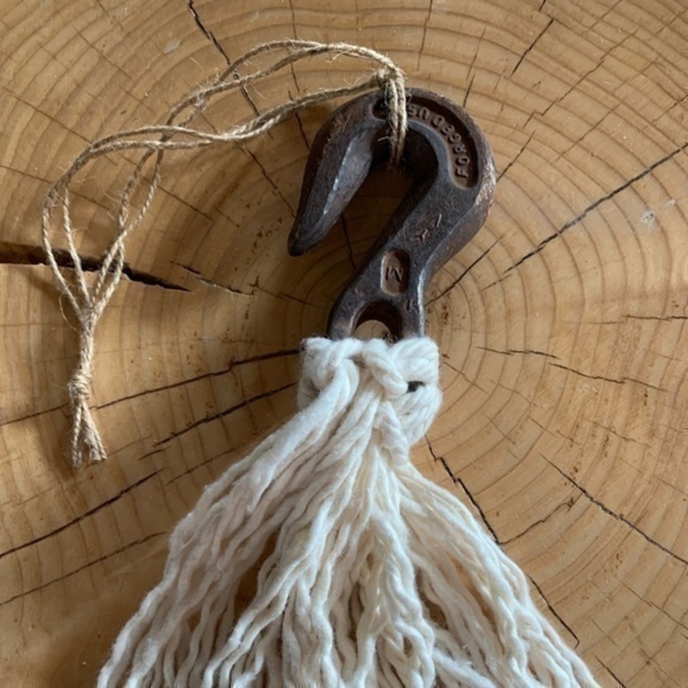 Industrial Macrame Tassel